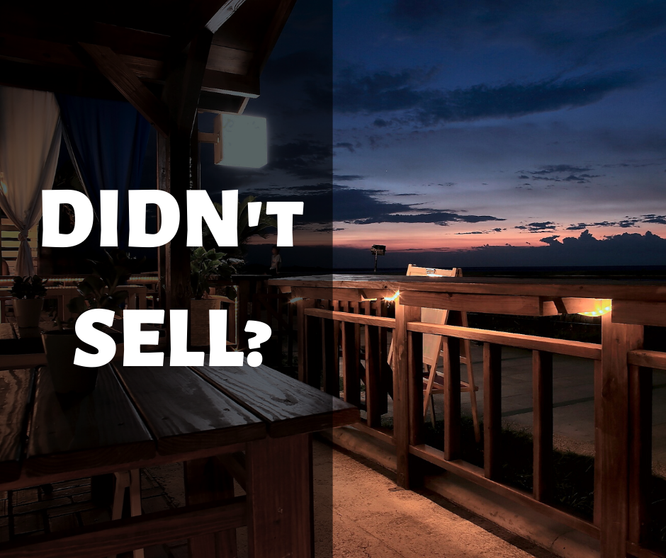 How to Sell a House that Didn't Sell