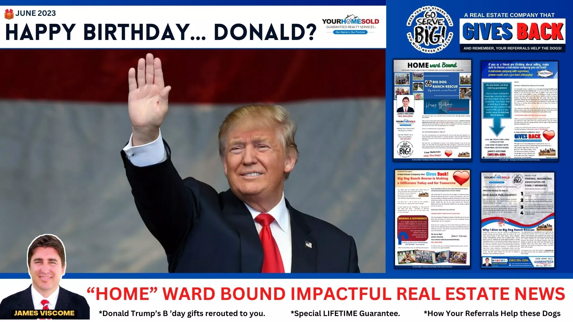 Happy Birthday… Donald? | June 2023 Homeward Bound Newsletter